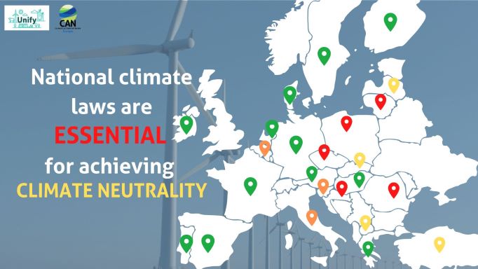 A new report by CAN Europe, with the participation of the Green Tank, assesses the progress and content of climate laws in 17 countries across Europe.